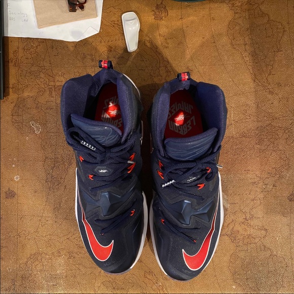 Nike Lebron 13 USA basketball shoes size 13 - Picture 3 of 6